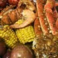 S4 Lobster Tail. Shrimp. Snow Crab Leg. Sausage. 1c. 2p & 1e