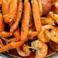 1 Cluster Snow Crab Leg & 0.5 Lb Shrimp No Head